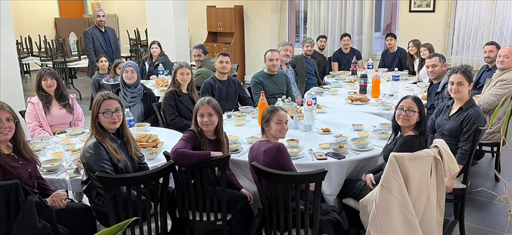 Turizm ve Otel İşletmeciliği Programı Öğrencileri  Geleneksel  Olarak Düzenlenen İftar Programında Buluştu🌙🍽️
