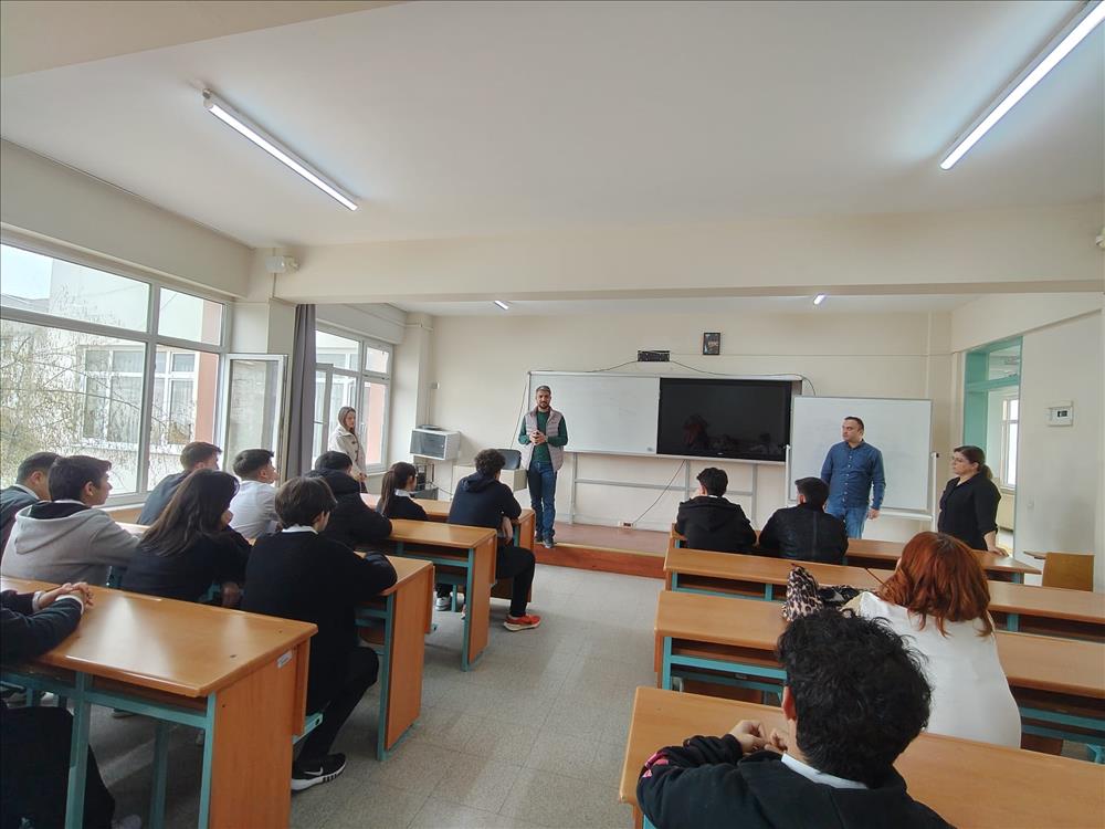 Şaban Temuge MTAL Öğrencilerinden  Bölümümüze Ziyaret